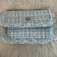 Borsa in tweed sui toni pastello