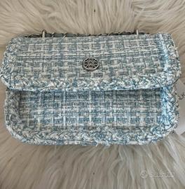 Borsa in tweed sui toni pastello