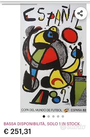 quadro mirò  con cornice 