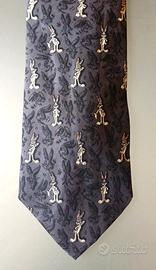 Looney Tunes Cravatta pura seta Bgs Bunny