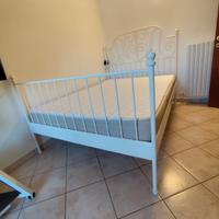 Letto Ikea ferro bianco
