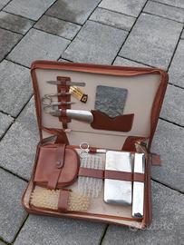 set cura estetica da viaggio vintage 