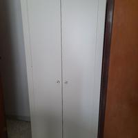 armadio per bambini bianco due ante ikea 