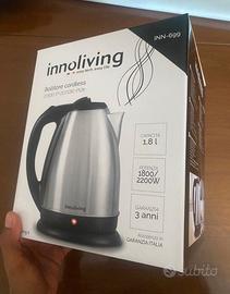 Bollitore elettrico 1,8L in acciaio da innoliving