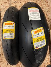 Gomme moto Pirelli Diablo Rosso IVcorsa 120-200/60