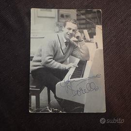 Cartolina collezione autografata