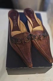 Sabot / mule in cuoio – Tg 37 – The Seller 