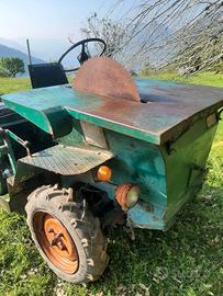 Motoagricola dumper C.O.M.A.S. con targa e librett