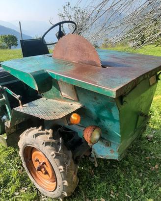 Motoagricola dumper C.O.M.A.S. con targa e librett