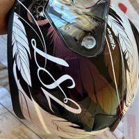 Casco donna moto LS2 rapid boho