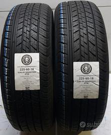 2 GOMME 225 60 18 DUNLOP A52517