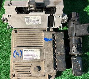 KIT CHIAVI CENTRALINA MOTORE FIAT Idea 1Â° Serie M