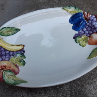Piatto decorato frutti SCONTATISSIMO
