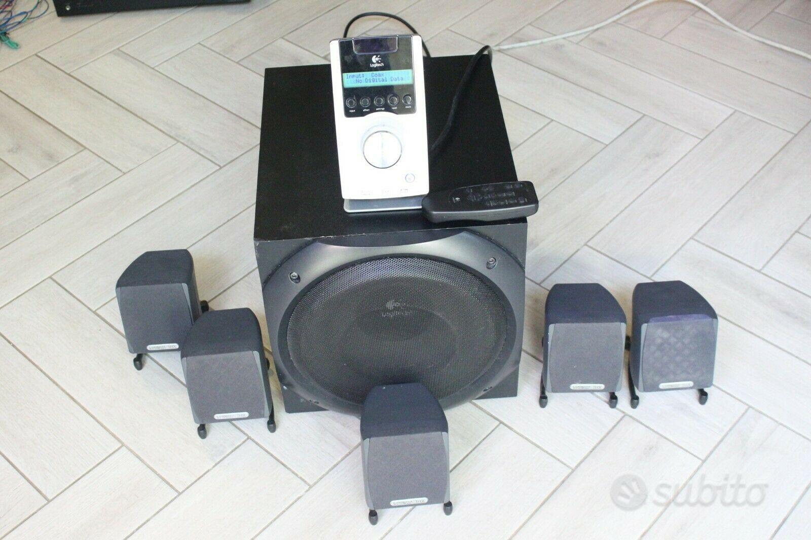 Logitech Z 5500 THX SubWoofer 550 Watt z906 Audio/Video In vendita a Vibo Valentia