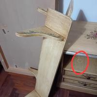 comodino con mensole abbinate