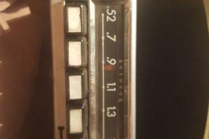 autoradio d epoca autovox rara