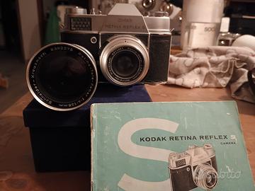 Fotocamera KODAK RETINA REFLEX S con 50 e 135mm