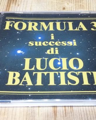 FORMULA 3 i successi di LUCIO BATTISTI - CD 1996