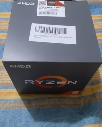 Amd Ryzen 5 2600 con Dissipatore originale