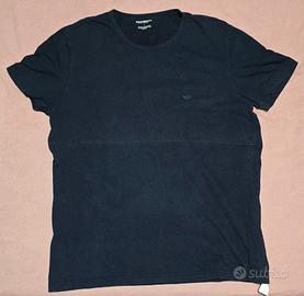 T-shirt Emporio Armani uomo blu notte 100% cotone