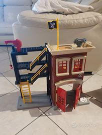 Caserma e camion pompieri fischer-price