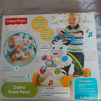 zebra primi passi fisher price