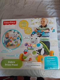 zebra primi passi fisher price
