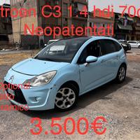 Citroen C3 1.4 hdi 75cv Neopatentati exclusive