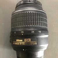 Obiettivo Nikon 18-55 dx vr