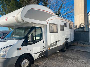 Camper Burstner mansardato