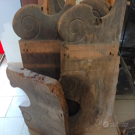 Tavole in noce del '600