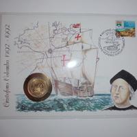 Busta-Moneta di Colombo