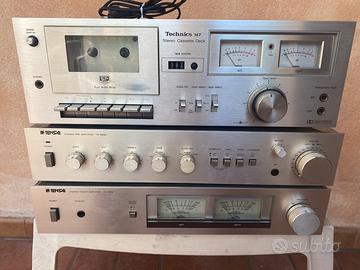 Trittico hi-fi TENSAI / TECHNICS
