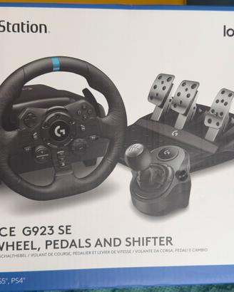 Logitech G923 Racing Wheel + Pedali + Shifter