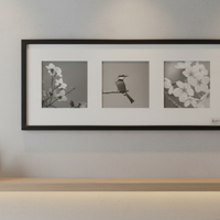 Quadro ikea con doppia profondità