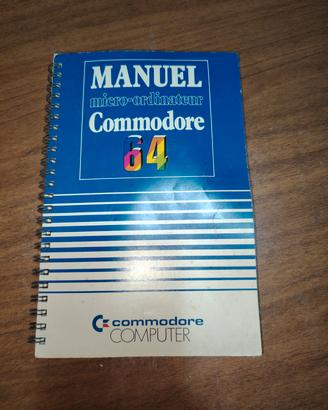 Manuale d'uso originale Commodore 64 + mc intro 