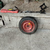 Ruota di scorta fiat seicento più accessori