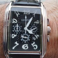 OROLOGIO GENEVE CHRONO DI FORMA Praticamente nuovo