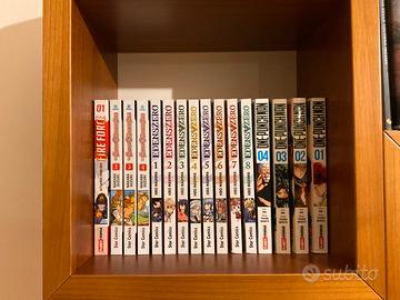 Manga Vari: Fire Force, Edens Zero, One punch Man