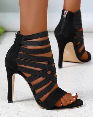 👠 Sandali con tacco a spillo 9cm da donna
