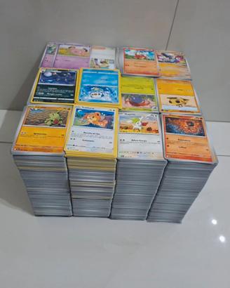 lotto 300 carte pokemon
