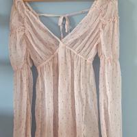 Blusa Trasparente Rosa Cipria – Relish