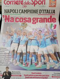 quotidiano sportivo corriere sport scudetto Napoli