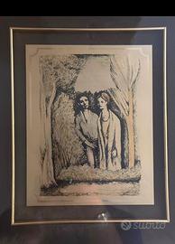 Domenico Purificatore litografia