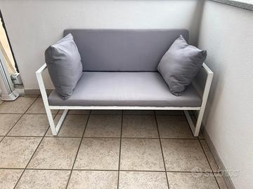 Divano da esterno 2 posti