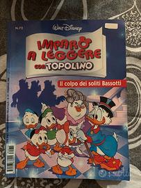 Imparo a leggere con topolino