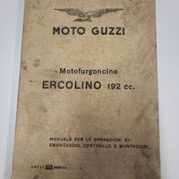 manuale moto guzzi motofurgoncino ercolino 192
