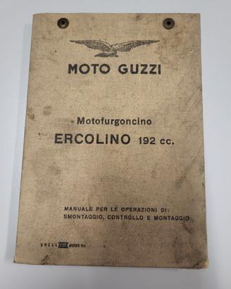 manuale moto guzzi motofurgoncino ercolino 192