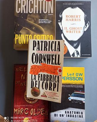 5 libri best sellers gialli