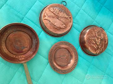 decorazioni in rame vintage